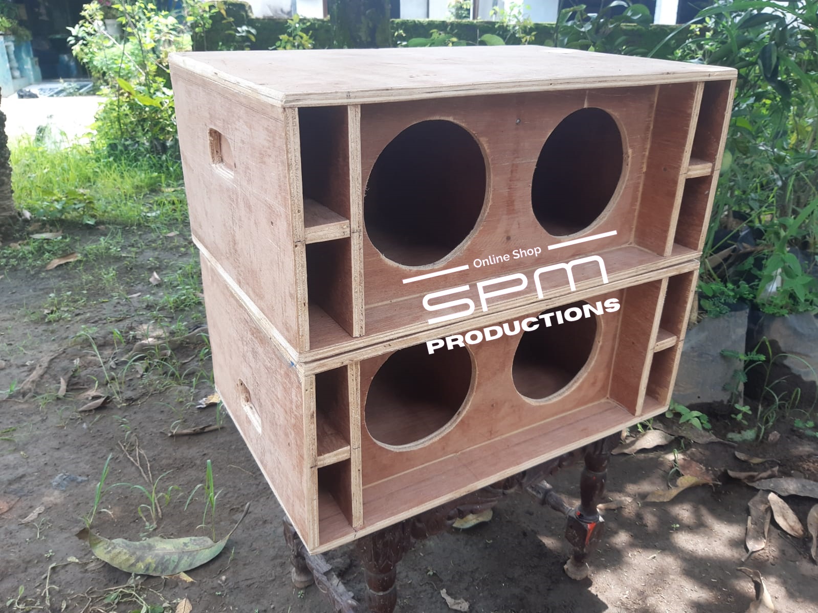 Box Speaker 6 inch SPL Audio Double 