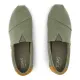 Toms Men Alp Fwd Vetiver Grey Herringbone Canvas / Tan Suede. 