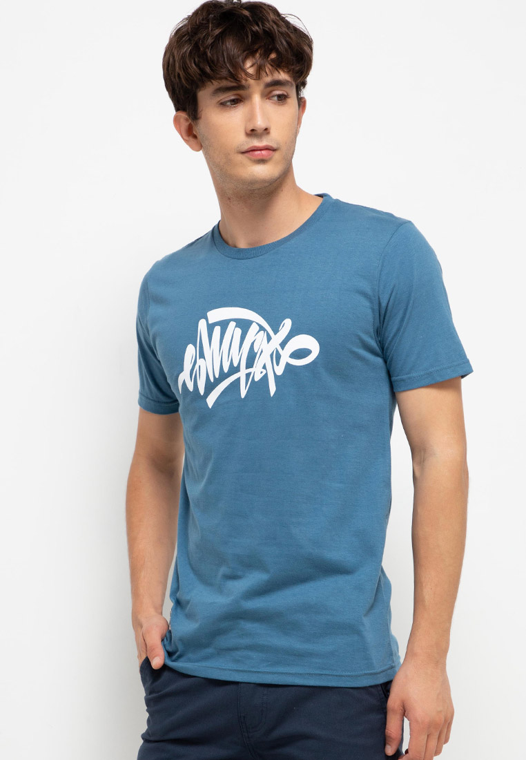 Sharks - Typo Series Tshirt - Blue 