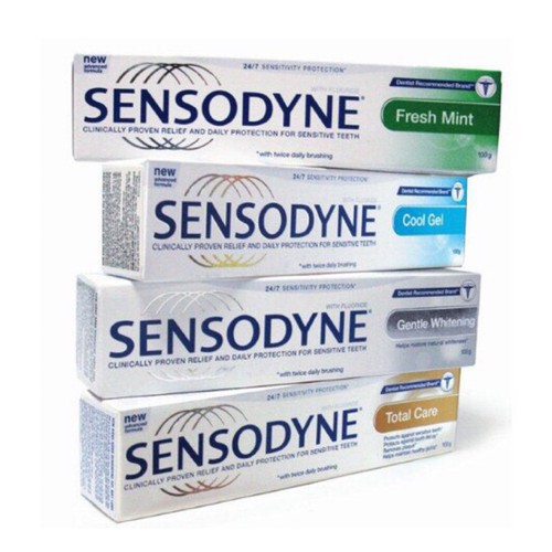 [HCM]Kem Đánh Răng Sensodyne Fresh Mint  100g(NHẬP KHẨU CHÍNH HÃNG THÁI)