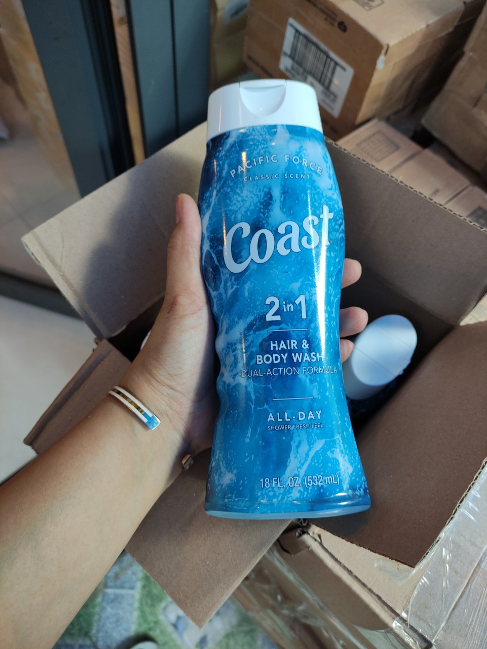Tắm gội 2in1 Coast Mỹ 532ml / 946ml