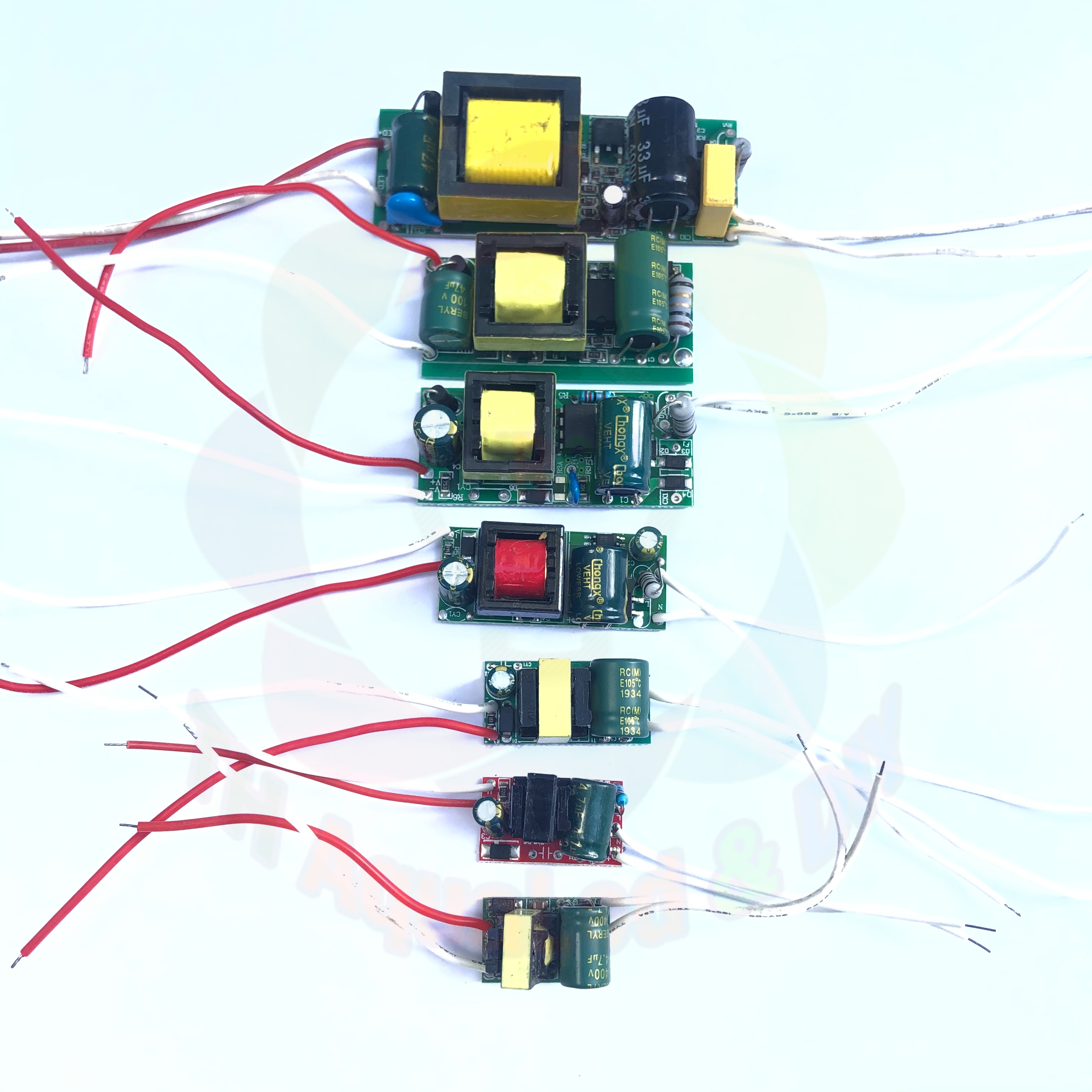 Nguồn driver LED bảng mạch chuyển đổi điện, chấn lưu tăng phô ổn dòng cho đèn LED đơn, LED Bulb,