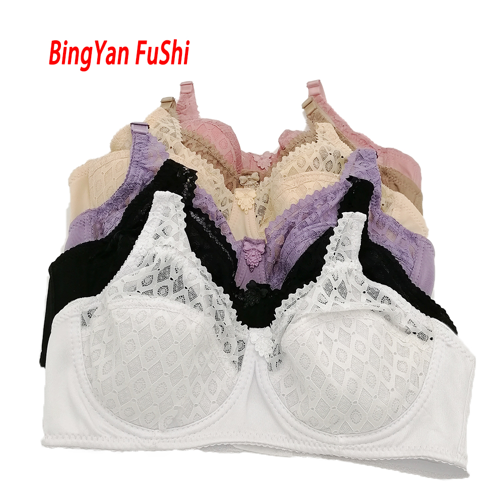 HOT%20MOM%20Women%20Lace%20Bra%20Underwire%20Gather%20Adjustment%20Lingerie%20Cotton%20Push%20Up%20Bras%20Underwear%20Big%20B%20C%20D%20E%20Cup%20Plus%20Size%2034-46%20C18%20-%20Image%202
