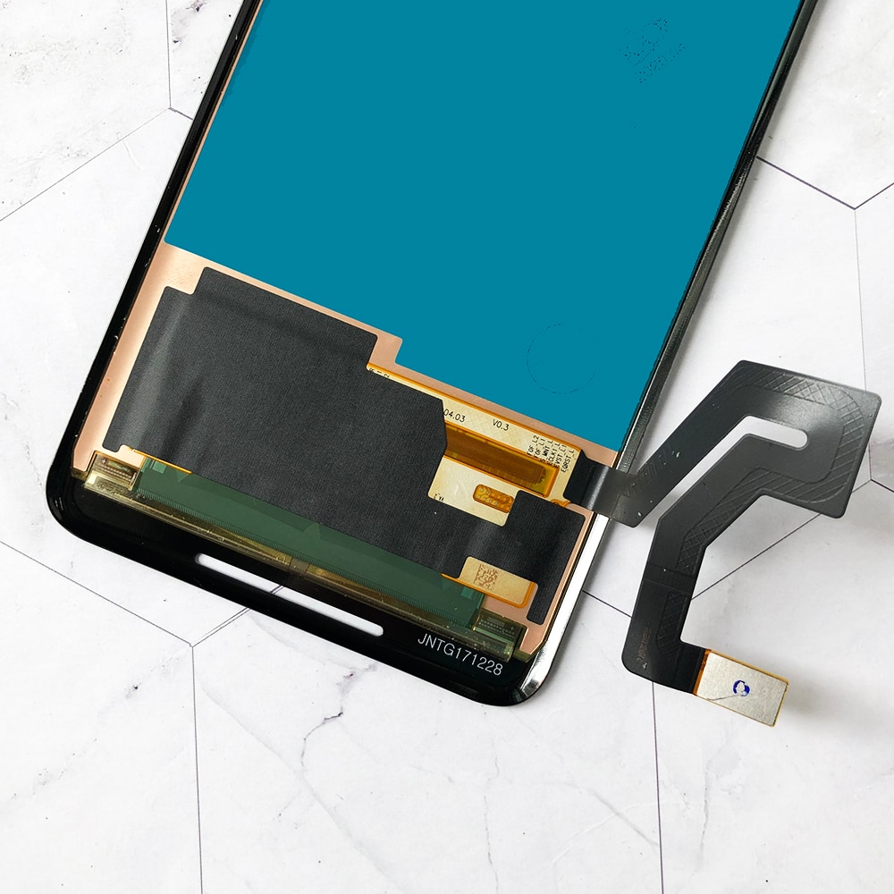 100% ban đầu AMOLED cho Google Pixel 2 XL Màn hình LCD màn hình cảm ứng cho Google Pixel 2XL linh kiện thay thế cụm Bộ số hóa