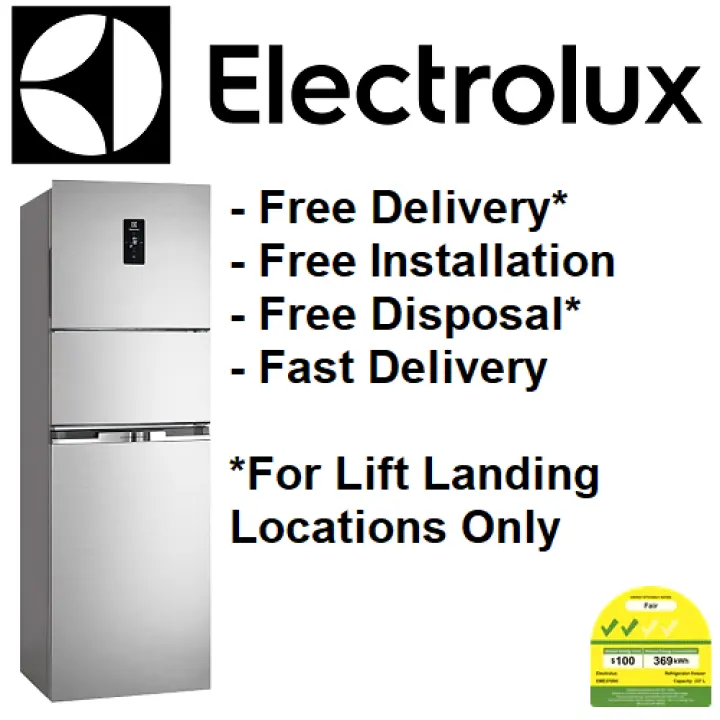 Electrolux Eme3700ha 336l Nutrifresh Inverter Top Mount Multi Door Fridge Lazada Singapore