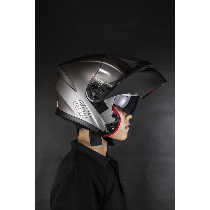 Mũ bảo hiểm fullface lật hàm EGO E-9 - GARA20