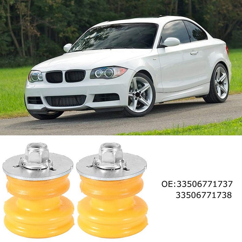 4Pcs Rear Shock Mount Kit 33506771738 for E90 E92 E82 E87