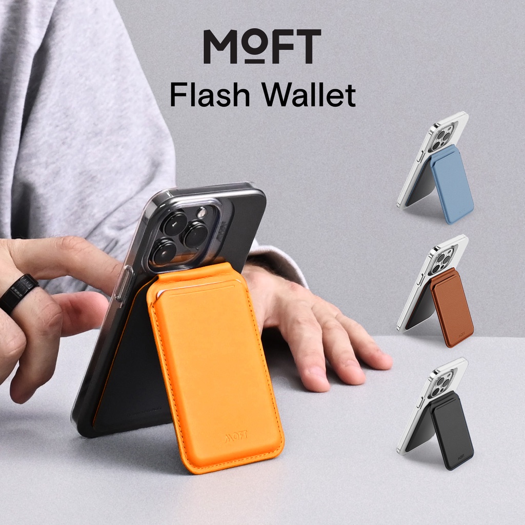 Flash Wallet & Stand - MagSafe Compatible by MOFT