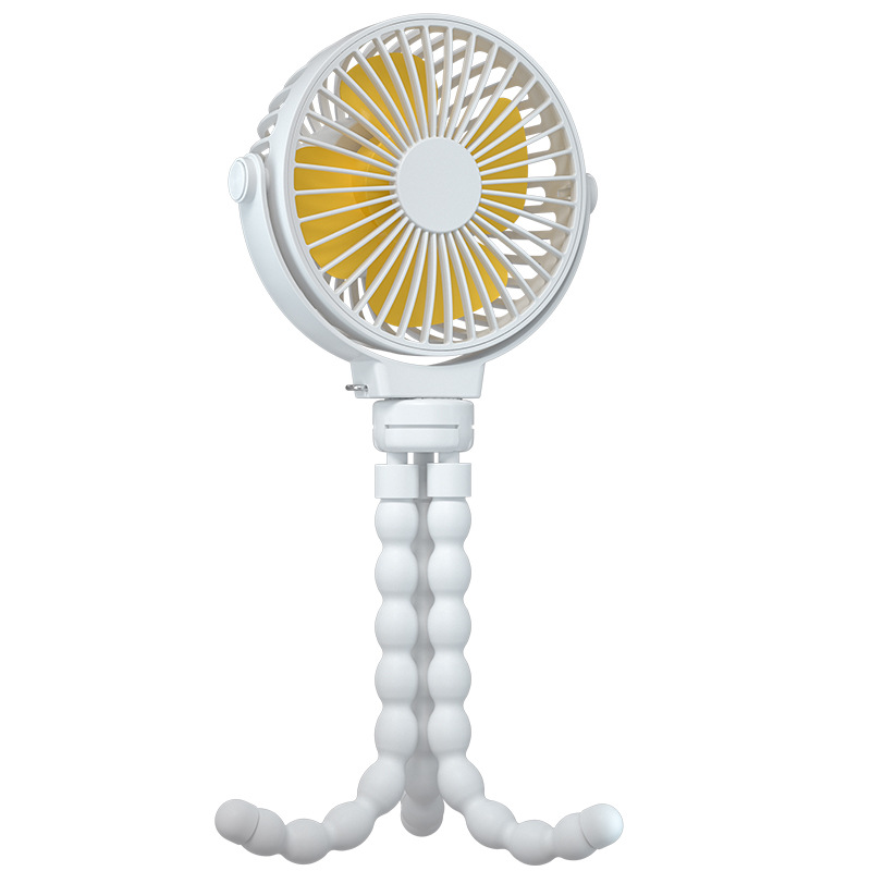 Xiaomimijia stroller fan usb rechargeable mini clip outdoor handheld octopus fan small