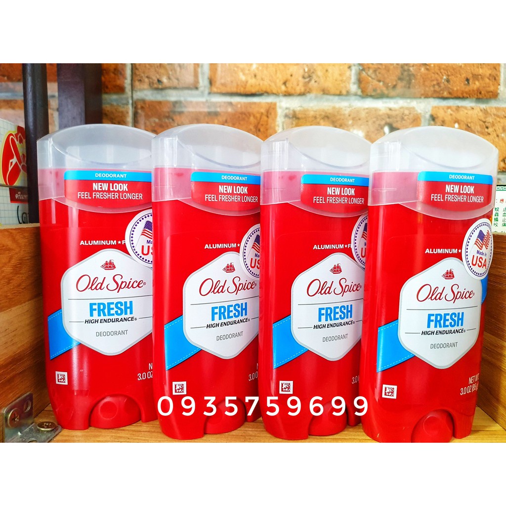 [HÀNG MỸ] Lăn khử mùi Old Spice FRESH - 85g