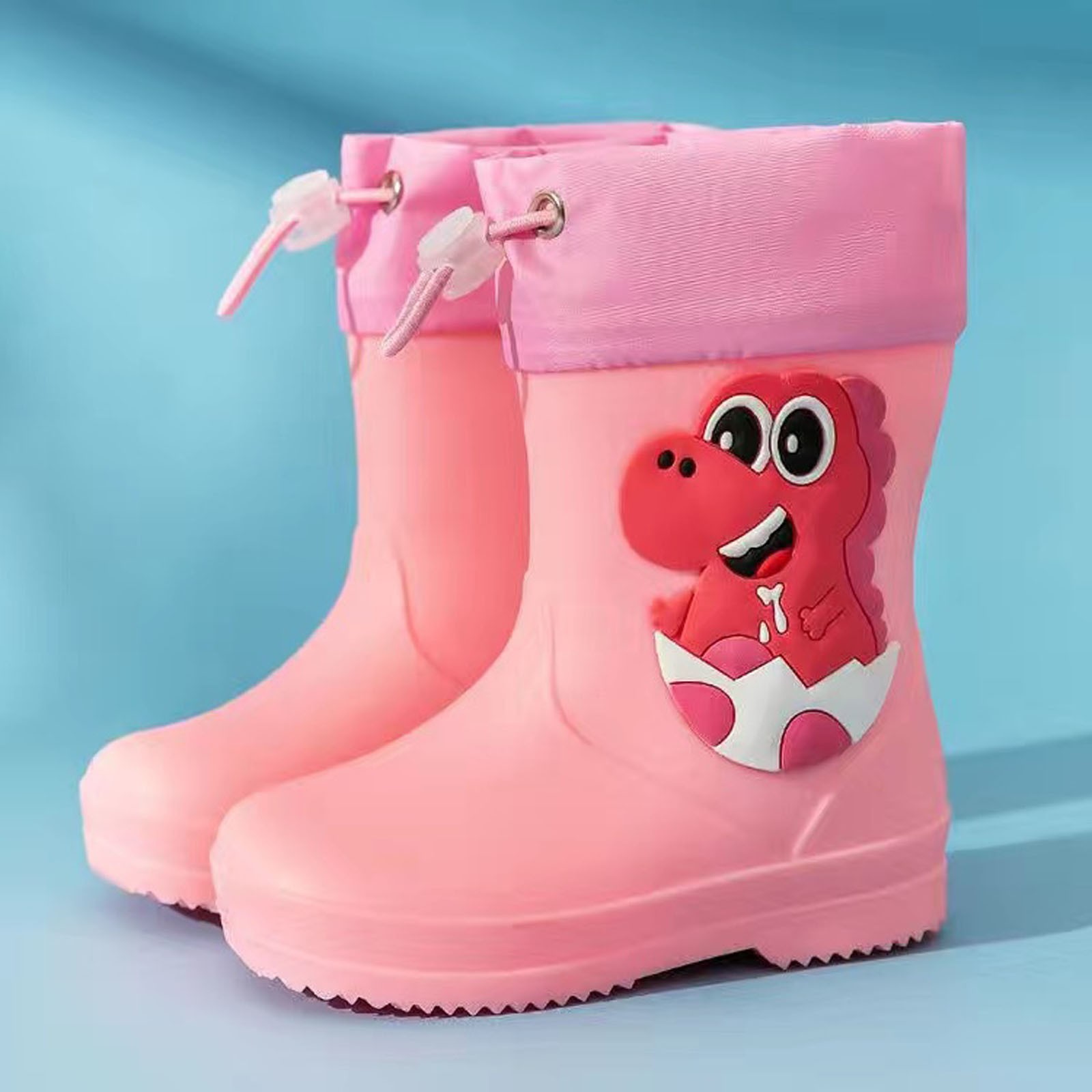 【HOT】 Lovely Cartoon Baby Boys Girls Water Shoes Rain Boots Kids Waterproof High Quality Lightweight Non-Slip Children Rainboots New. 