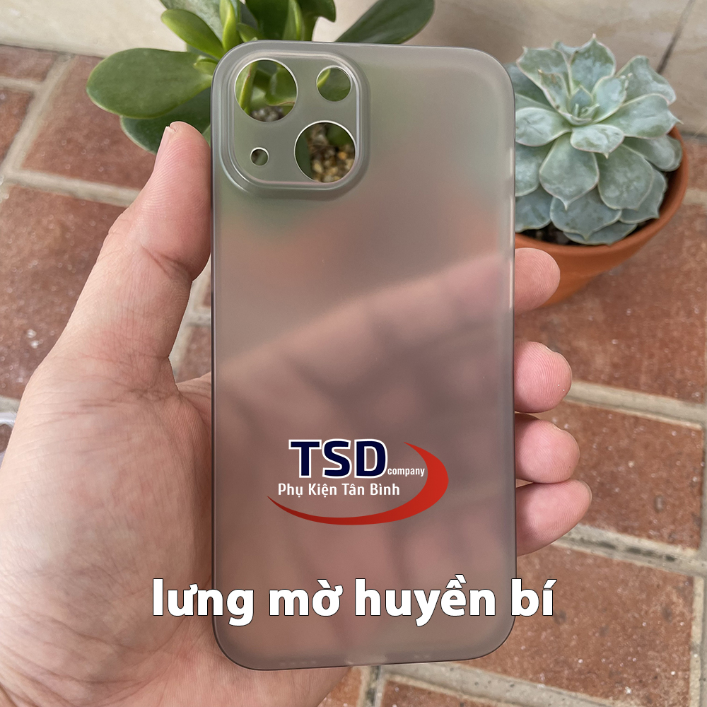 Combo 2 Ốp Lưng Trong Nhám Unibody iPhone 13 Mini Siêu Mỏng