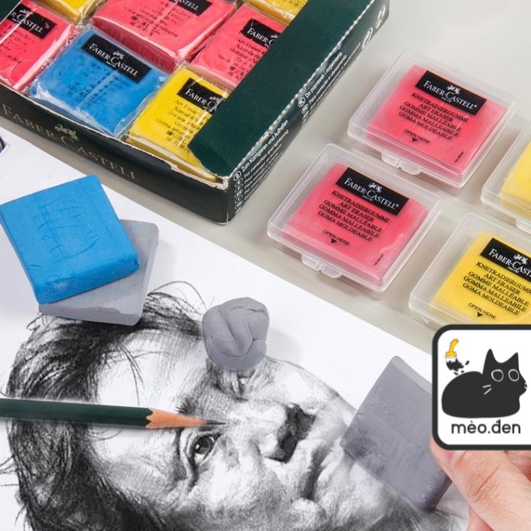 Gôm đất sét faber castell tẩy chì - hoạ cụ hakuart