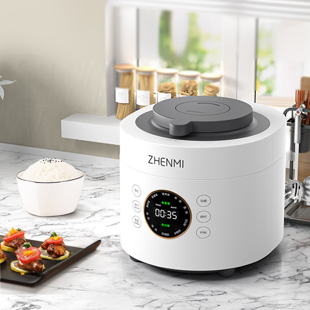 ZHENMI（シェンミ）炊飯器 3合 糖質カット 高温スチーム式