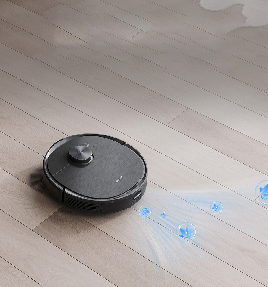 Robot hút bụi lau nhà Ecovacs Deebot OZMO T9 Aivi ( Bản 2021)