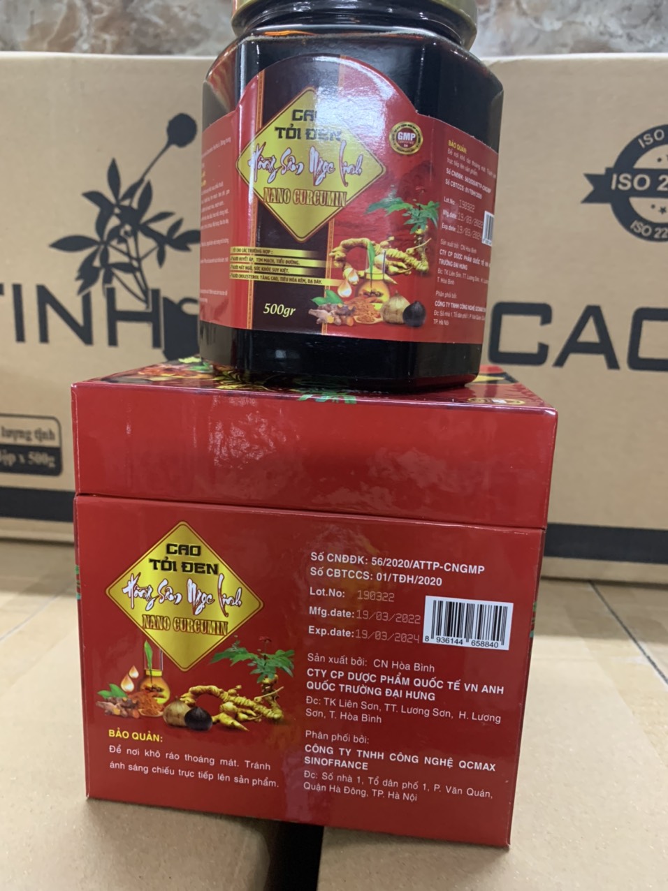 CAO TỎI ĐEN HỒNG SÂM NGỌC LINH NANO CURCUMIN*Người ốm yếu  mệt mỏi sức khỏe suy kiệt ***