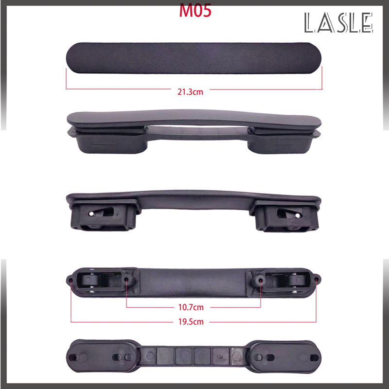 Lasle Luggage Handle Handle Grip Trolley Handle Suitcase Handle Bag Handle Replacement Universal Travel Black Luggage Bag Accessories