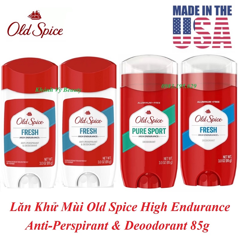 Lăn Khử Mùi Old Spice 68g - 85g