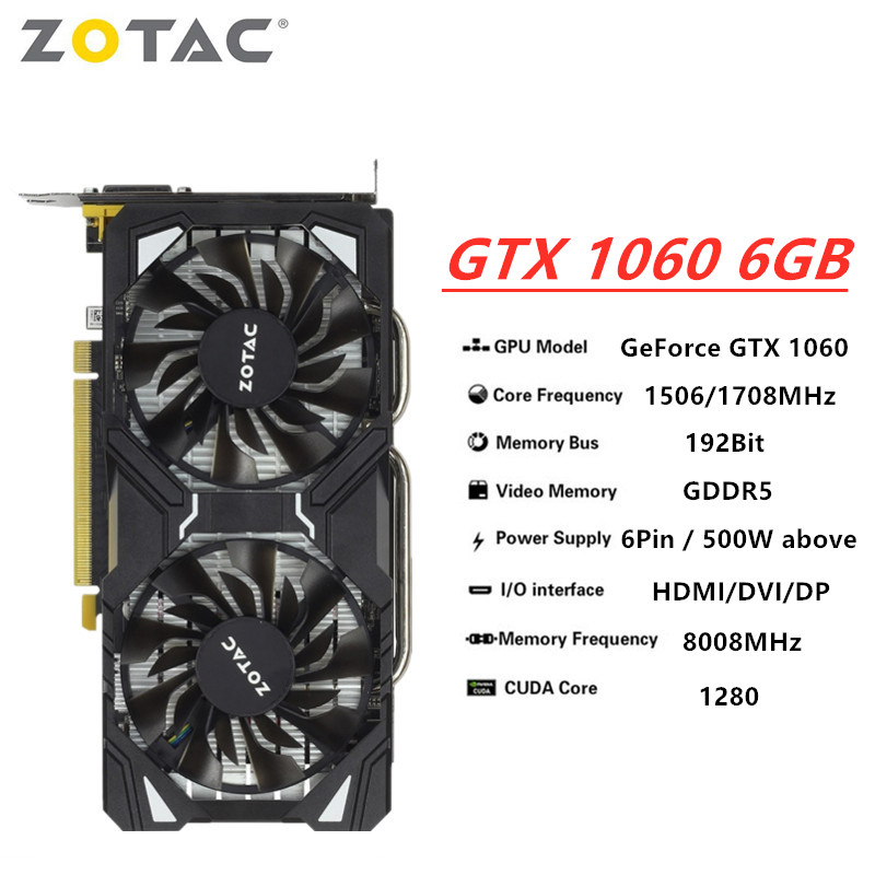 Zotac Geforce Power Supply For 1060 6gb Oqian] Zotac Graphics