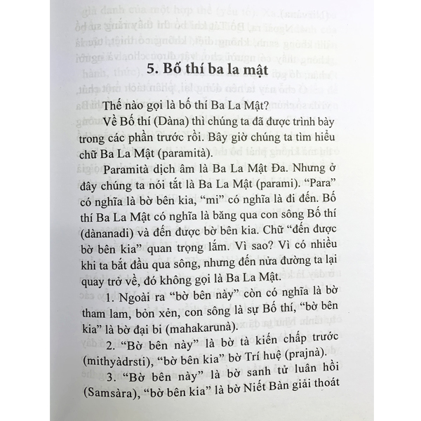 Bố Thí Ba La Mật