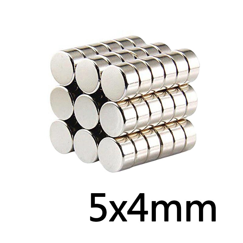 Nam châm đất hiếm 5x4mm từ tính siêu mạnh