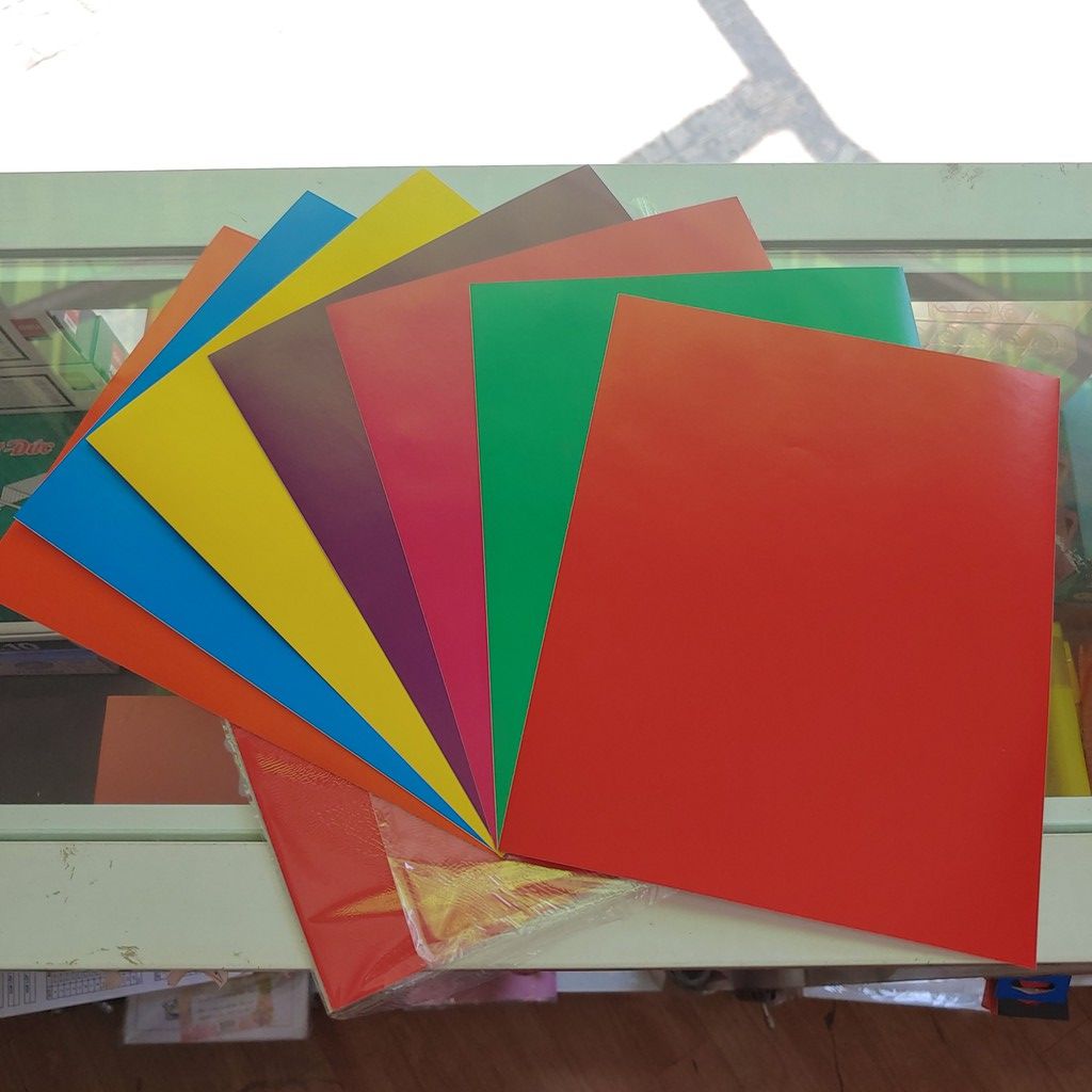 Giấy màu thủ công - Xấp 7 màu