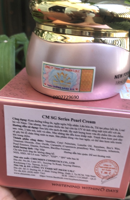 (Mẫu mới) Kem dưỡng trắng CM Series Pearl Cream