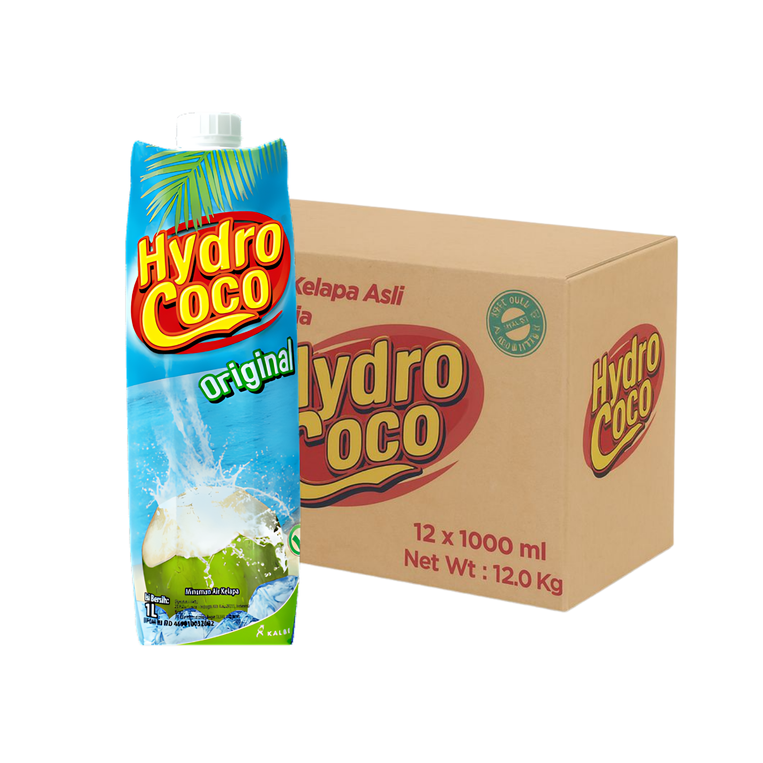 HYDROCOCO Coconut Water 1L X 12 (TETRA) | Lazada Singapore