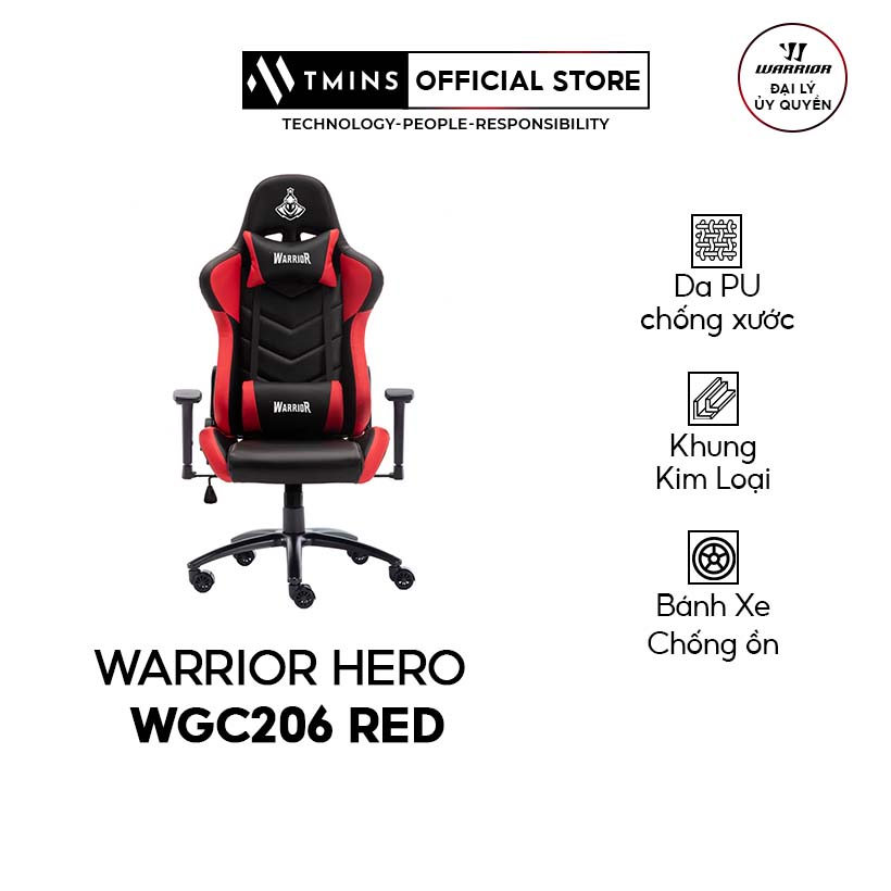 Ghế gaming Warrior Raider Series WGC206