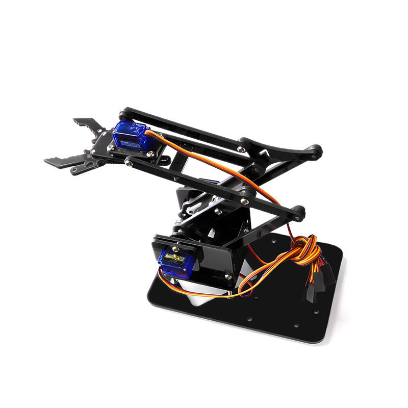 【Bestseller Alert】 4 DOF Unassembly Mechanical Arm Robot Manipulator Claw for Arduino Maker Learning DIY Kit.