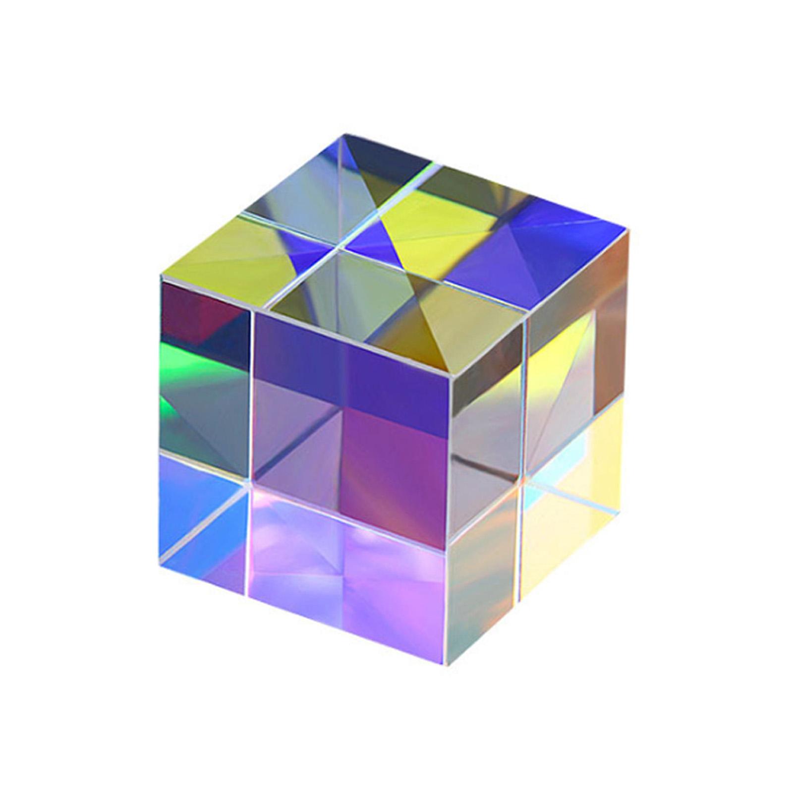 Magic Optical Glass Cube Dichroic Cube Prism RGB Combiner 2024 I8F9 Splitter