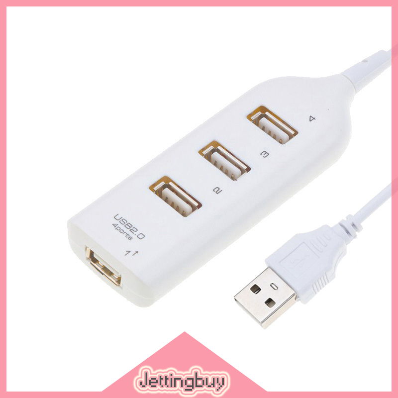 Flash Sale 4 Port High Speed USB Hub With Cable Mini USB Splitter Hub Usb 2.0 Hub Portable Adapter Universal For Laptop Notebook