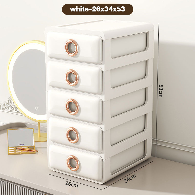 Desktop storage box, drawer, hair ornament, multi-layer storage cabinet, Save space,cosmetics jewelry box, stationery, multi-functional sorting and sorting box