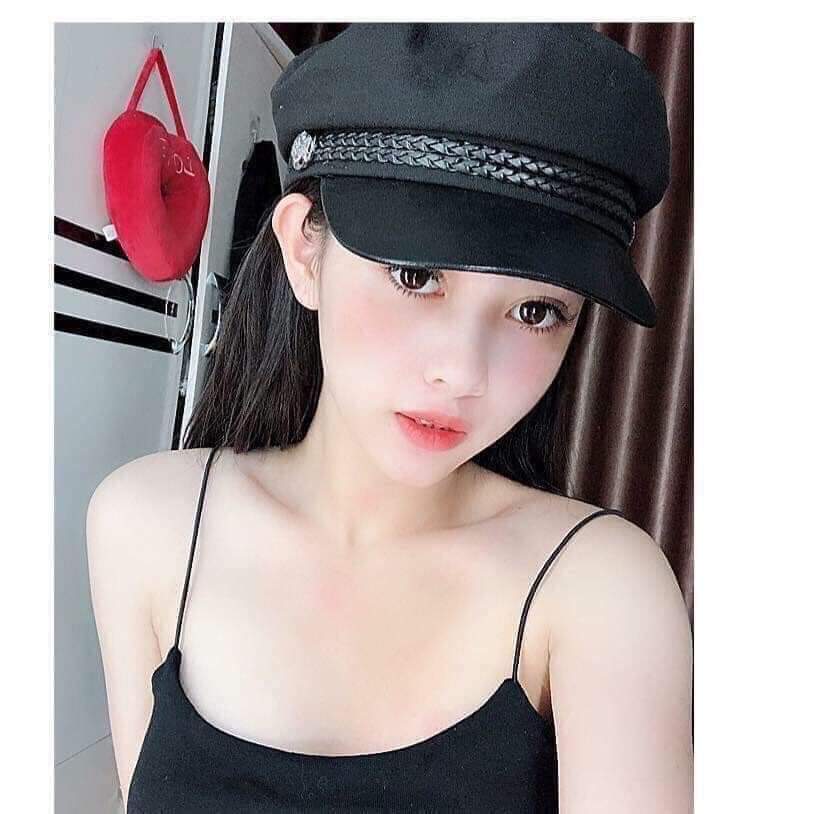 Mũ nón lưỡi trai nữ, kiểu thủy thủ thời trang