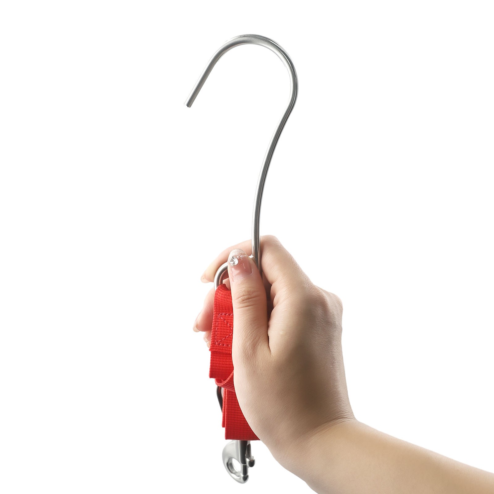 Scuba Diving Single Reef Hook With Webbing Safety Gear Diving Ocean Current Fixation Cords