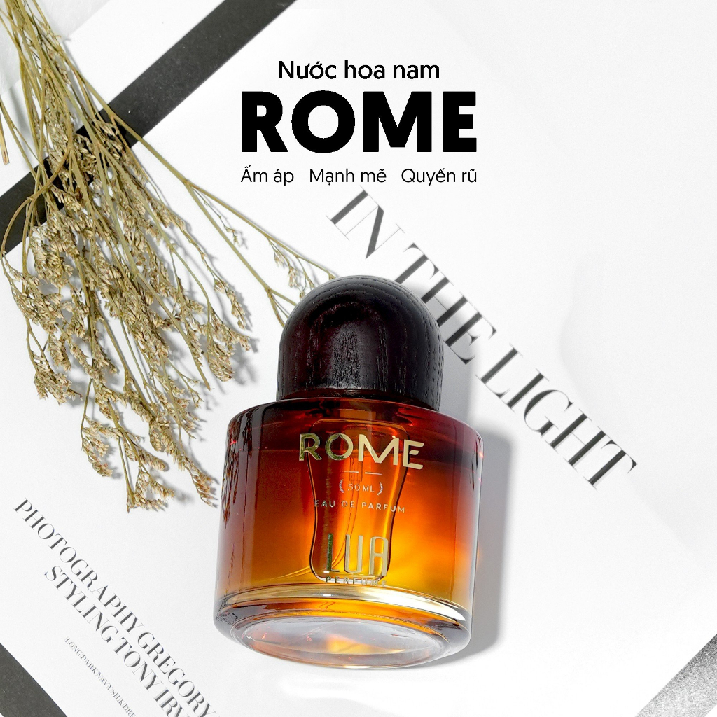 [Chính Hãng] Nước Hoa Nam Rome 50ml LUA Perfume