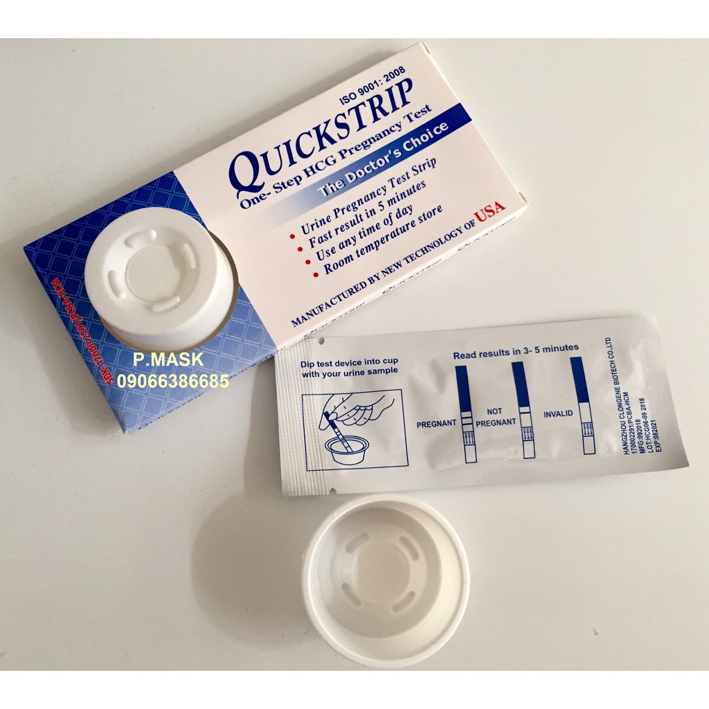 Que Thử Thai Quickstrip Hộp 24 Que