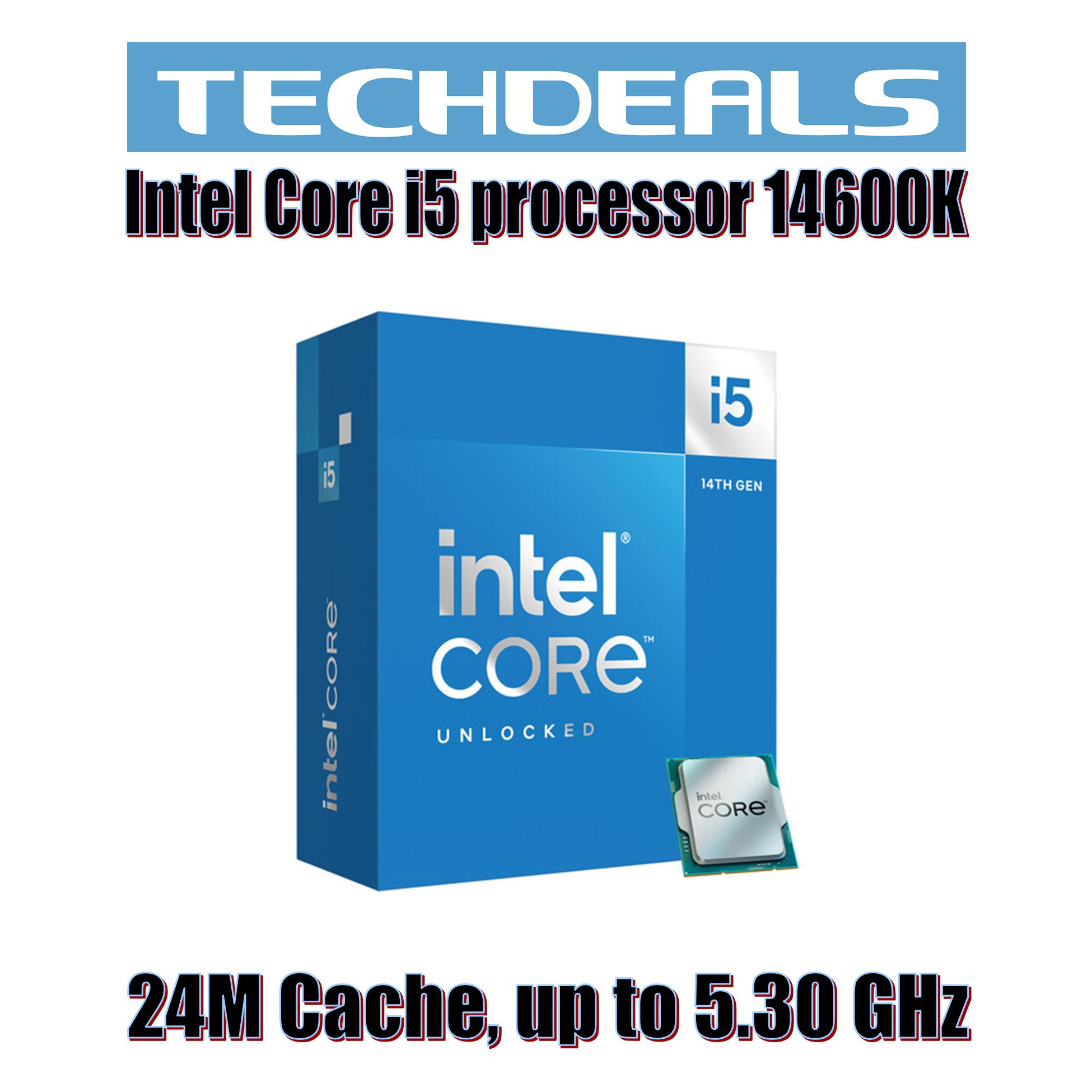 Intel Core i5-14600K 14th Gen Unlocked CPU 24M Cache 5.30 GHz