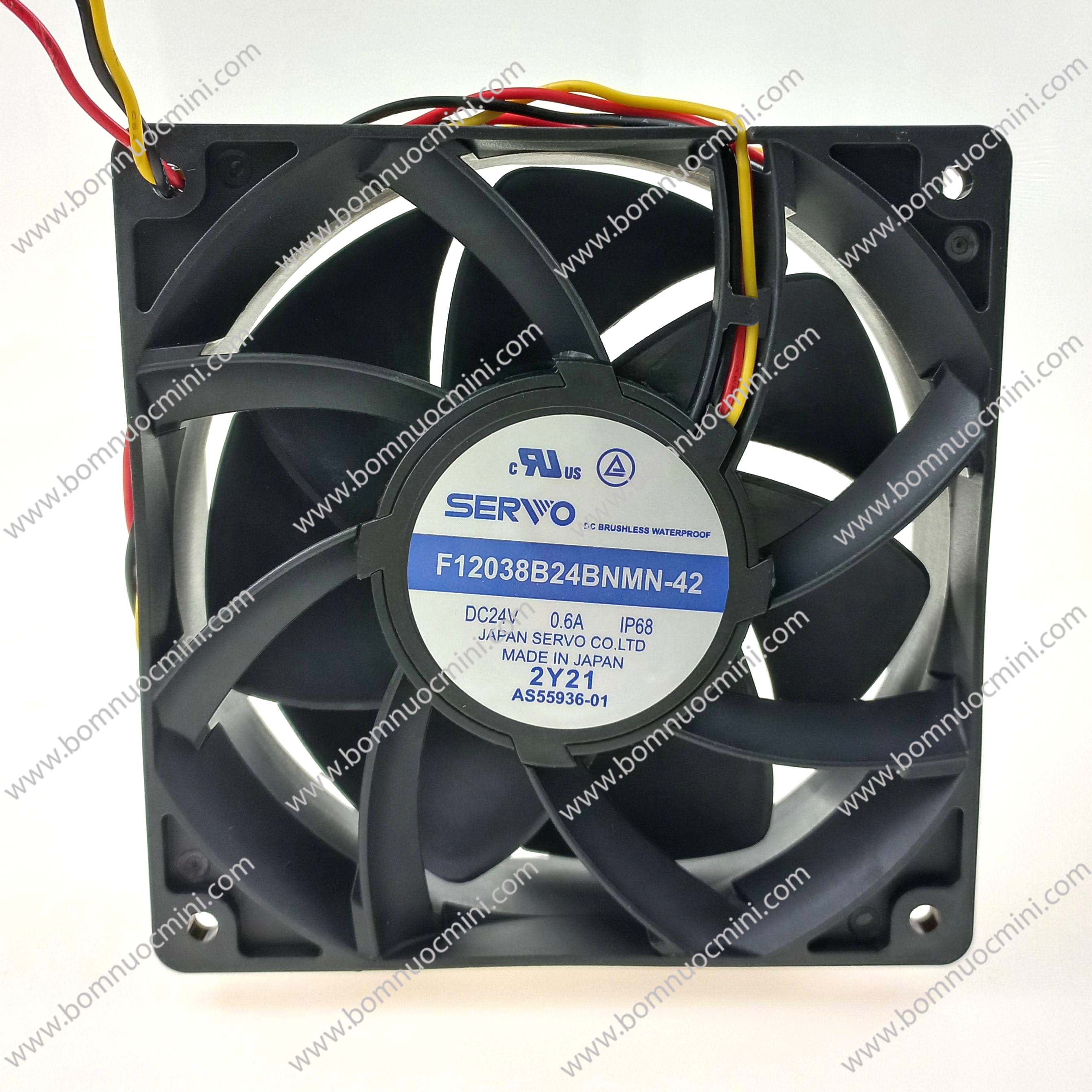 Quạt chống nước 24v 120x120x38 | quạt chống ẩm 24v | quạt hơi nước 24v | quạt phun sương 24v | quạt tản nhiệt 24v