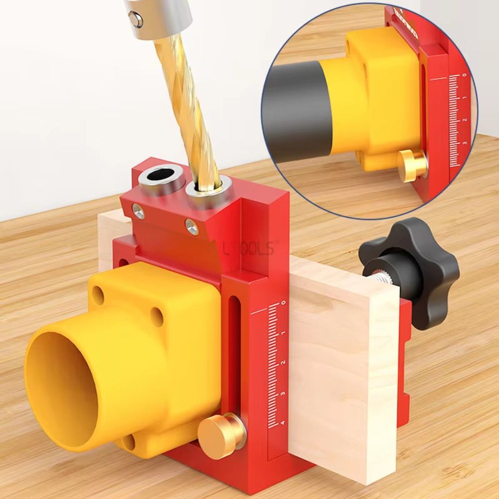 Jigging Extraction Two Hole System Precise Scale Pocket Hole Jig Solid Dust Extraction ...