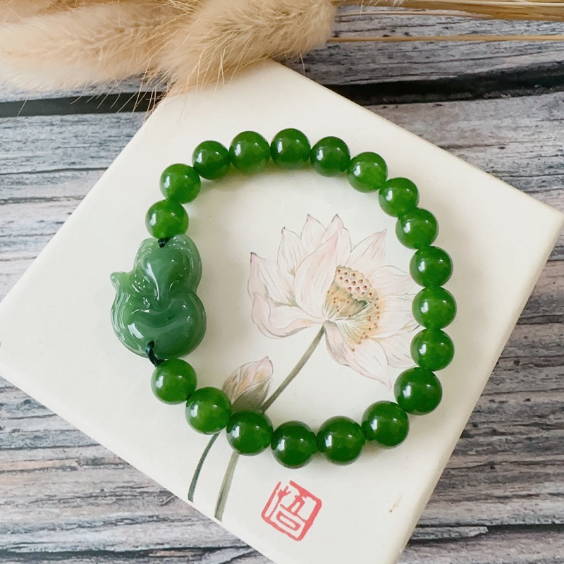 Vòng Tay Đá Hồ Ly Xanh Giá Sỉ