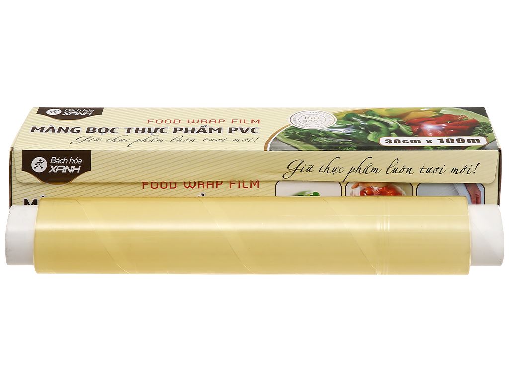 Màng bọc thực phẩm PVC 30cm x 100m