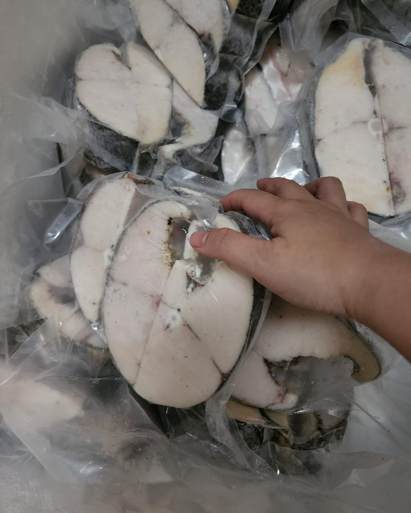 Ngocdung_wave Cá Thu Đen , Cá Thu Tuyết - Túi 500Gr ( giao tphcm)