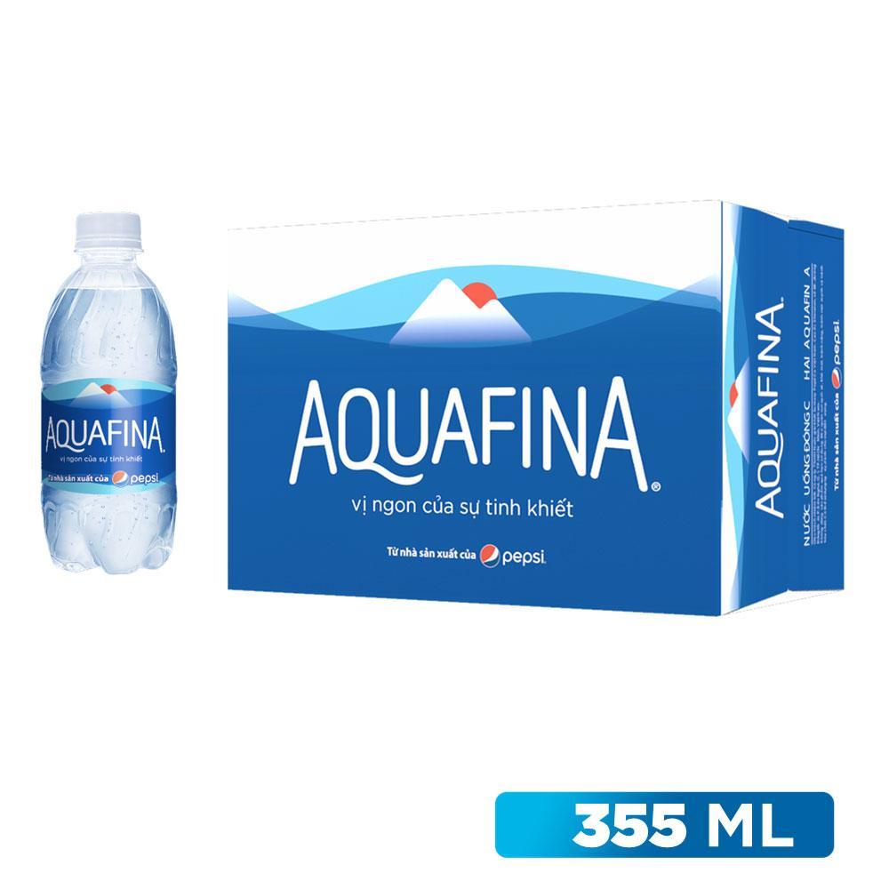 Nước tinh khiết tự nhiên Aquafina 355ml