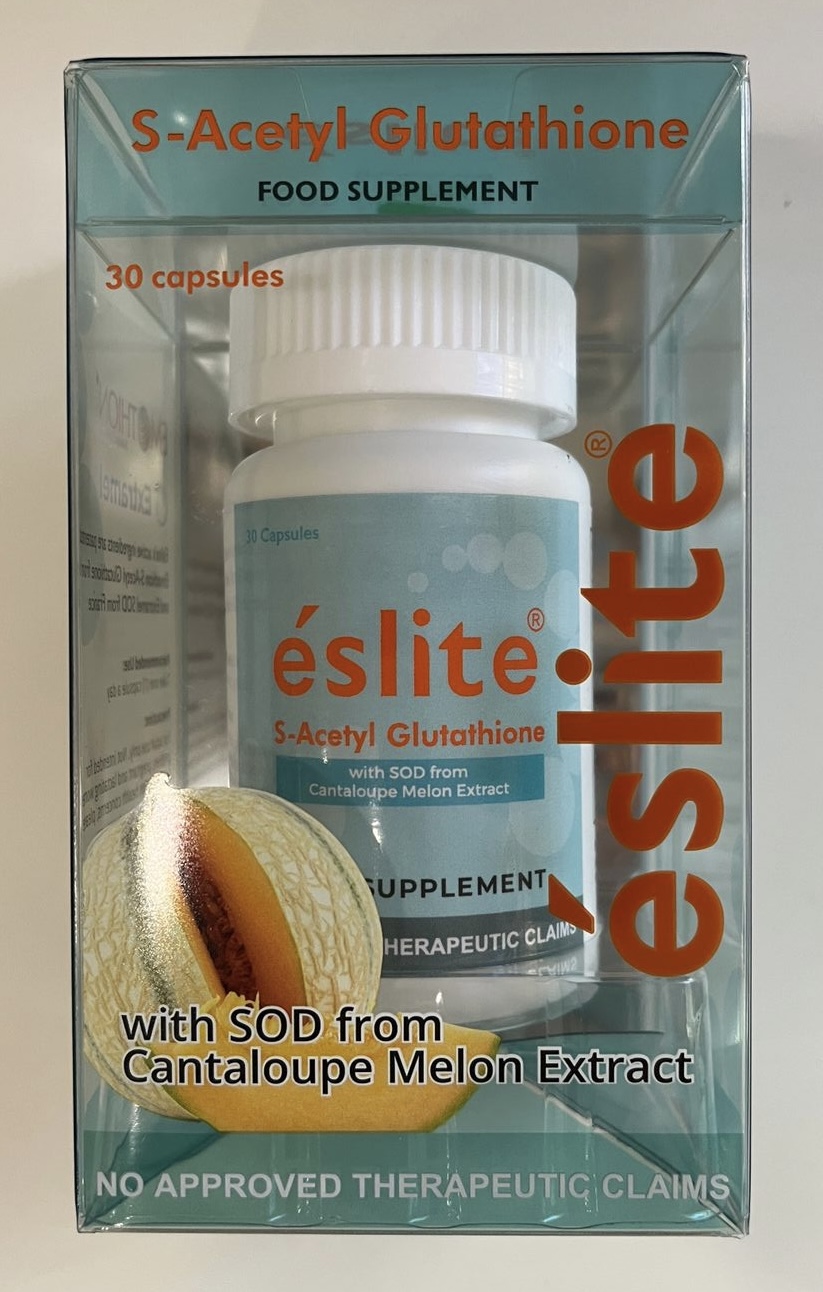 eslite glutathione fda approved Eslite S-Acetyl Glutathione (Anti Aging and Skin Whitening Capsule)