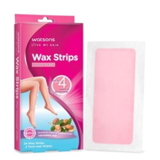 WATSONS Wax Strips Normal Skin 24s Lazada