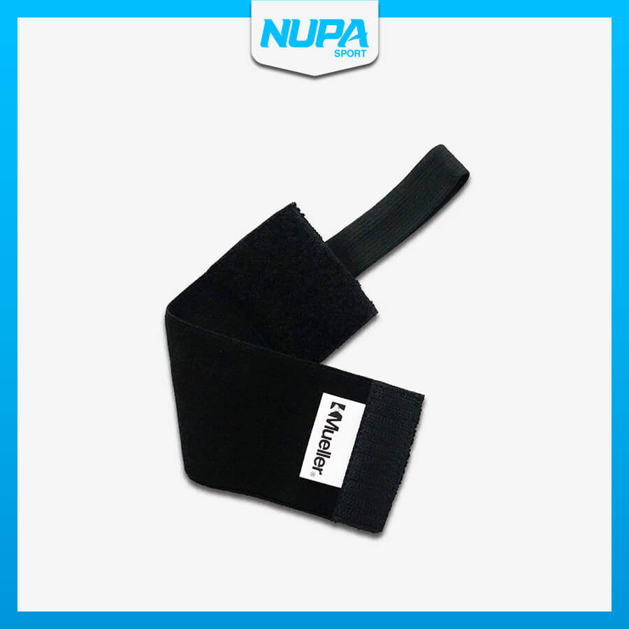 Băng Cổ Tay Mueller Elastic Wrist Support With Loop – Black (961)