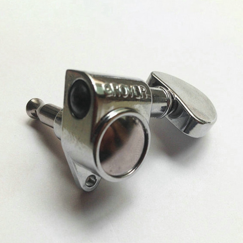 1Set Guitar String Knob String Winder Keys Tuners Machine Heads Fully Enclosed