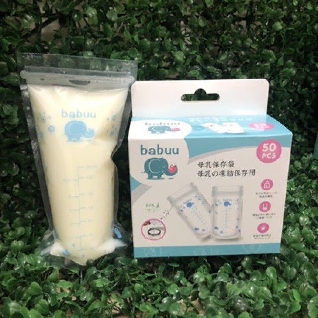 Túi trữ sữa babuu 100ml cho bé ( hộp 30 túi )