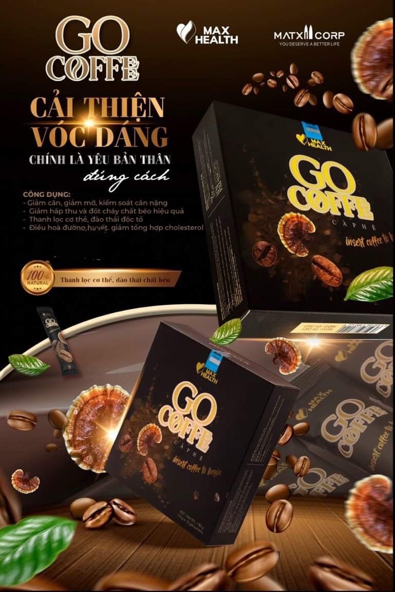 [GIÁ TỐT] Cà Phê Giảm Cân - Go Coffee (Hộp 6 gói) thumbnail